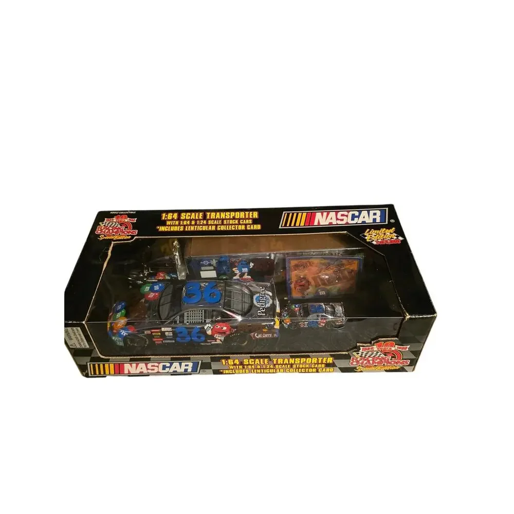 Racing Champions 1999 36 MMs Pedigree 1:64 Transporter Set 1 of 5000 Ernie Irvan